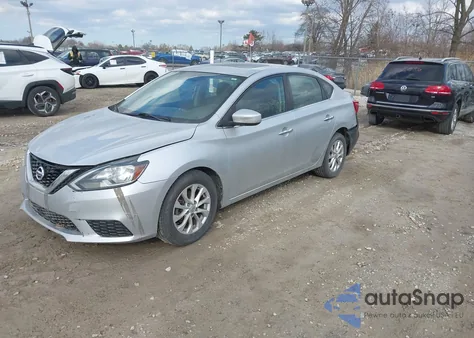 2017 Nissan Sentra Sv z USA, uszkodzony, nr VIN 3N1AB7AP2HY245406